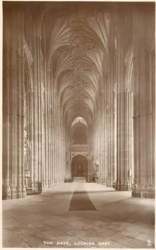 United Kingdom England Canterbury the nave