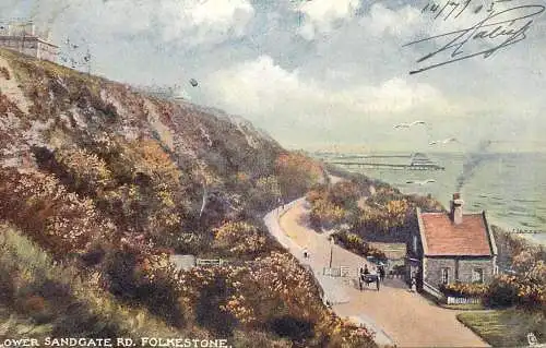 United Kingdom England FolkestoneLower Sandgate