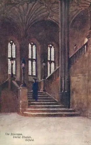 United Kingdom England Oxford staircase of Christ Church