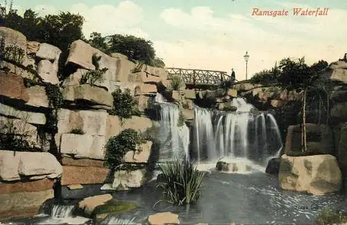 United Kingdom England Ramsgate waterfall