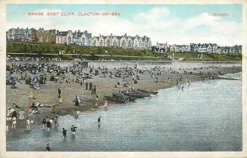 United Kingdom England Clacton on Sea Sands east cliff
