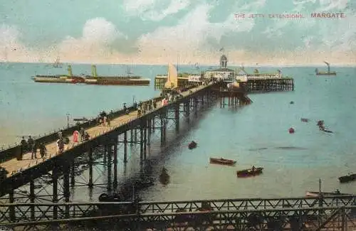 United Kingdom England Margate Newgate Jetty extensions pier