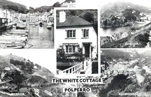 United Kingdom England Polperro the white cottage