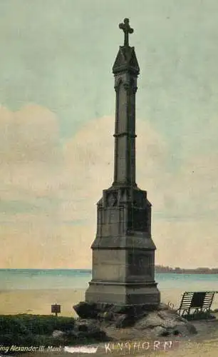 United Kingdom England Kinghorn King Alexander III mont