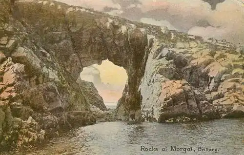 United Kingdom England Rocks at Morgat Brittany