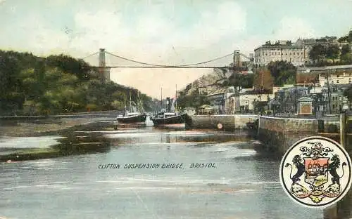 United Kingdom England Bristol Clifton suspension bridge