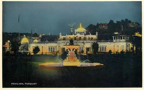 England Torquay Pavilion night view