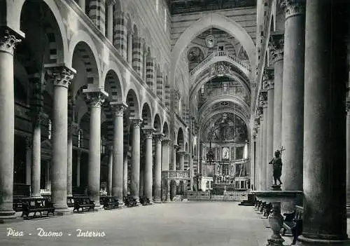 Italy Pisa Duomo interno