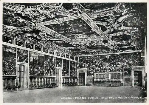 Italy Venezia Palazzo Ducale Sala del Maggior Consiglio