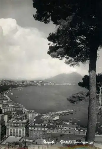 Italy Napoli vedutta panoramica