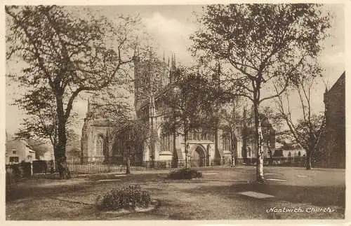 United Kingdom England Nantwich church