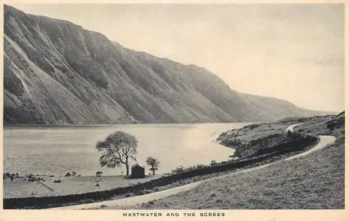 United Kingdom England Wastwater and the screes