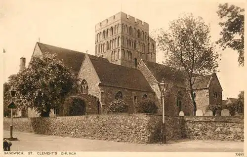 United Kingdom England Sandwich St. Clement's church