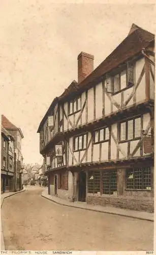 United Kingdom England Sandwich pilgrim house
