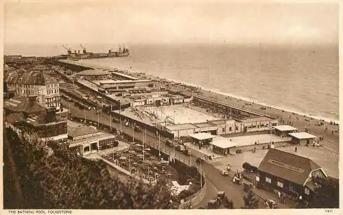 United Kingdom England Folkestone bathing pool