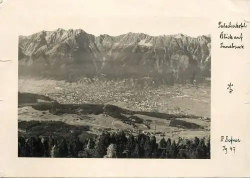 Austria Innsbruck panoramic view