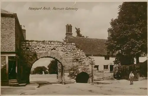United Kingdom England Newport arch roman gateway