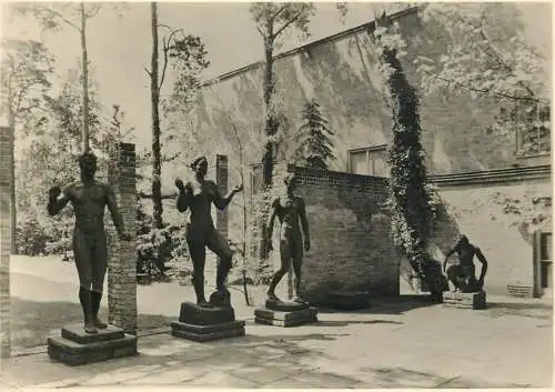 Germany Berlin Georg Kolbe Museum statues