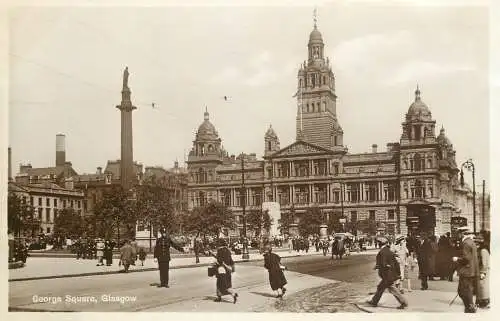 United Kingdom Scotland Glasgow George square