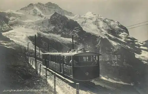 Jungfraubahn und Jungfrau