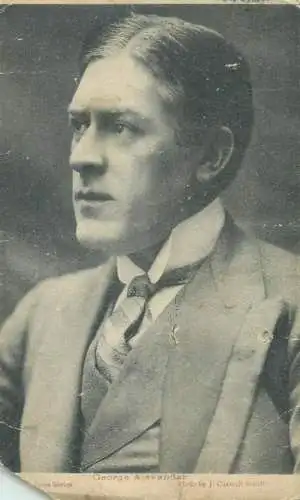 English stage actor, theatre producer and theatre manager George Alexander