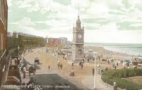 United Kingdom England Margate marine parade clock tower
