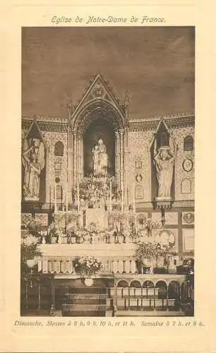France eglise de Notre Dame de France