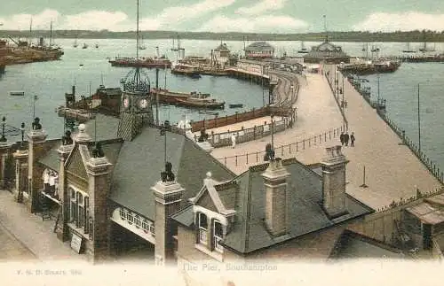 United Kingdom England Southampton pier
