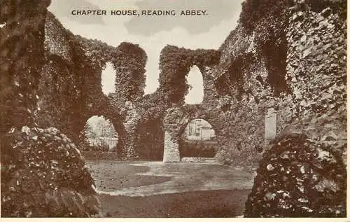 United Kingdom England Chapter house Reading abbey