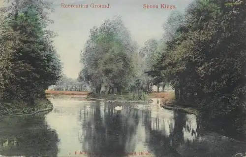 United Kingdom England Seven kings recreation pond