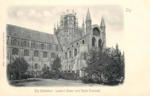 United Kingdom England Ely cathedral Lantern tower