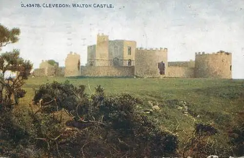 United Kingdom England Clevedon Walton castle
