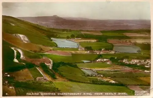 United Kingdom England Fulking Chanctonbury ring aerial