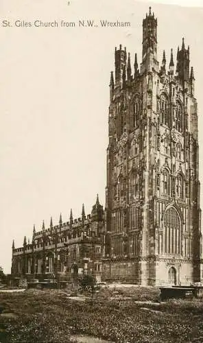 United Kingdom England St. Giles church Wrexham