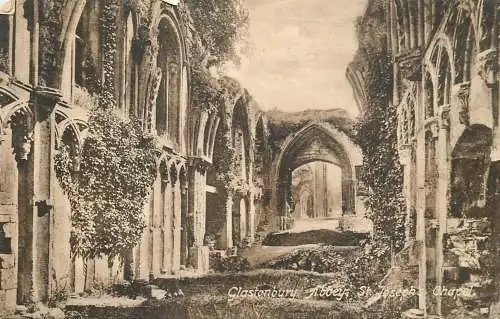 United Kingdom England Glastonbury abbey St. Joseph chapel
