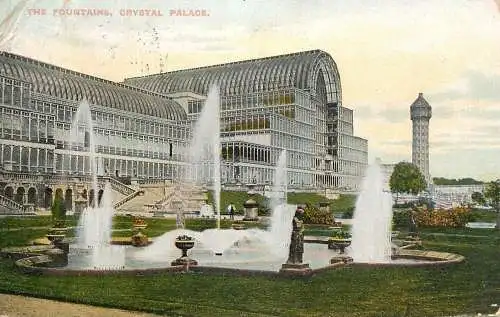 United Kingdom England Crystal palace fountains