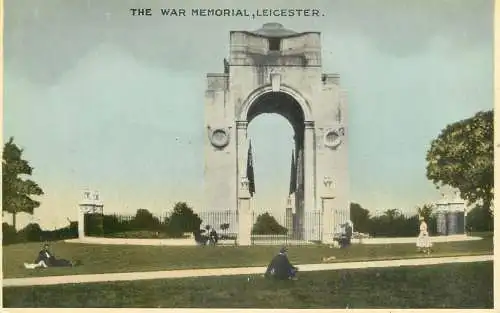 United Kingdom England Leicester war memoria