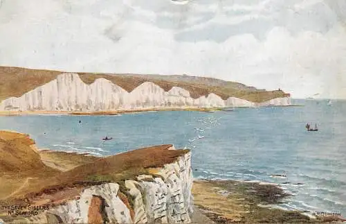 United Kingdom England Seaford seven sisters