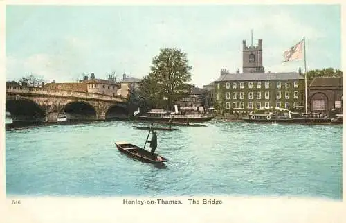 United Kingdom England Henley on Thames the bridge