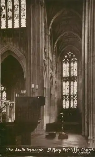 United Kingdom England Bristol the South transept St. Mary Redcliffe