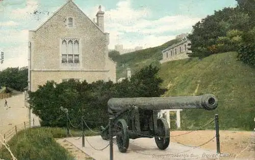 United Kingdom England Dover castle Queen Elizabeth's gun
