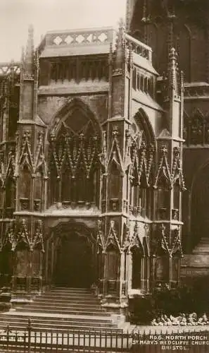 United Kingdom England Bristol North Porch St. Mary Redcliffe church
