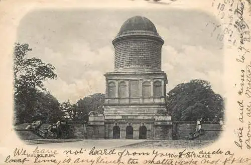 United Kingdom England Hamilton Palace mausoleum