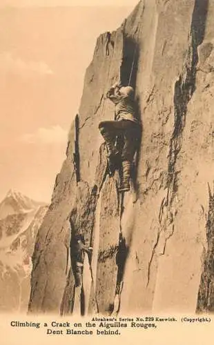 France Aiguilles rouges rock climbing