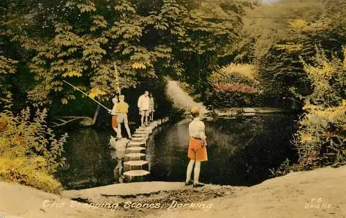 United Kingdom England  Surrey Dorking stepping stones