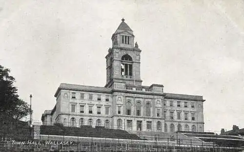 United Kingdom England Wallasey town hall