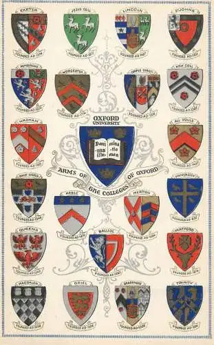United Kingdom England Oxfordshire Oxford University coat of arms