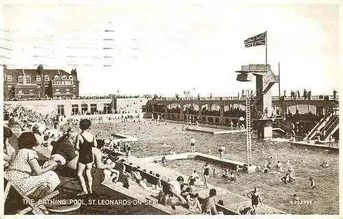 United Kingdom England Sussex the bathing pool St. Leonards on sea
