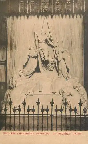 United Kingdom England Windsor Castle Princess Charlotte's Cenotaph St. George's chapel