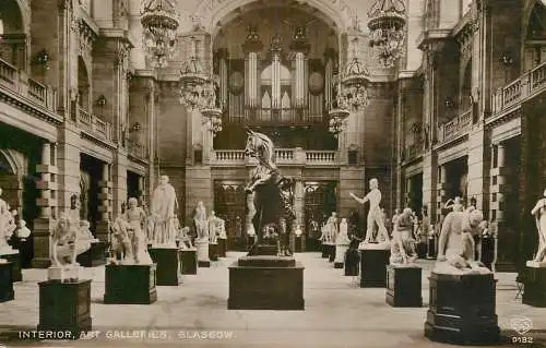 United Kingdom Scotland Glasgow art gallery
